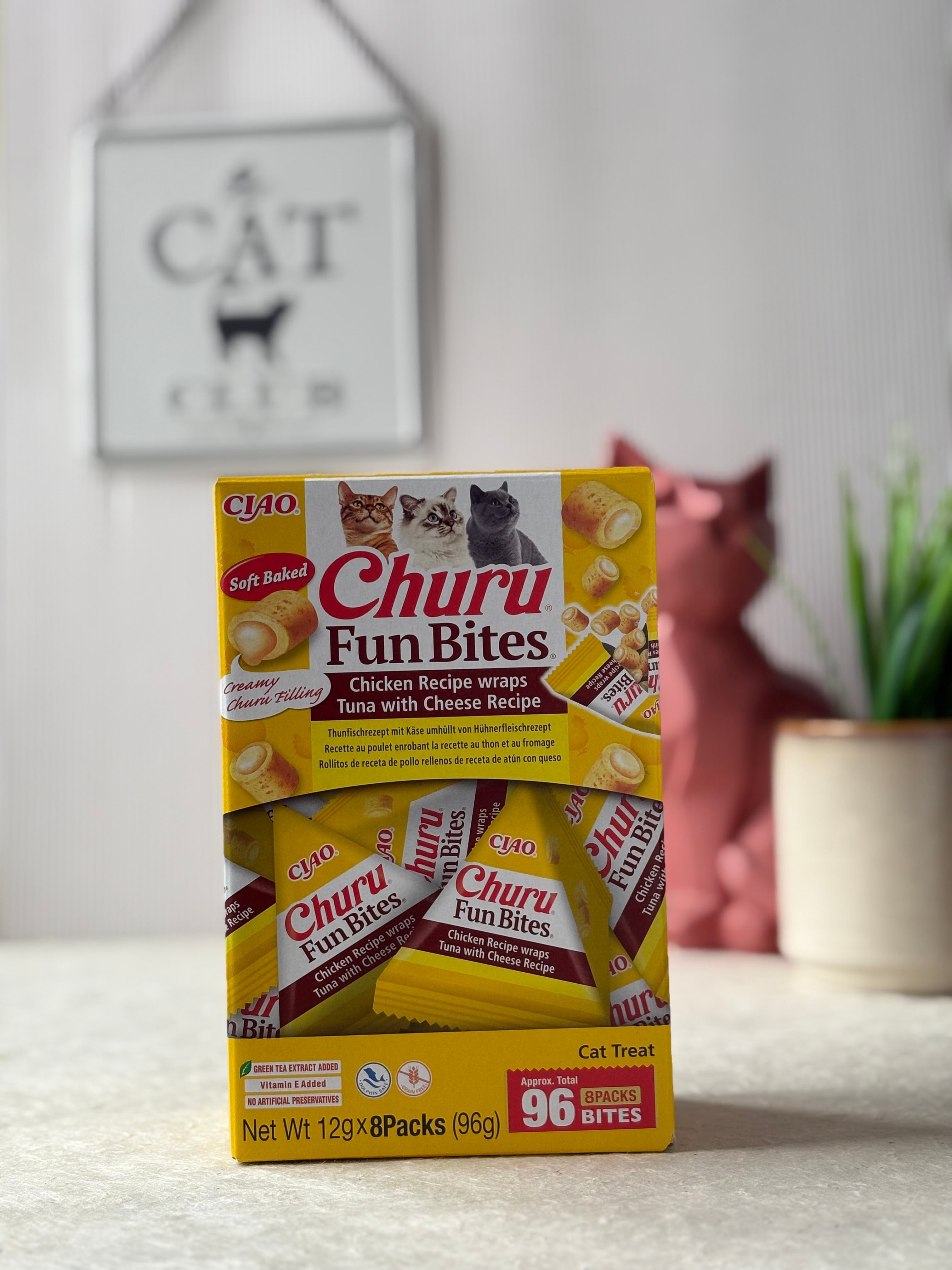 Friandises moelleuses chat - Fun bites Churu