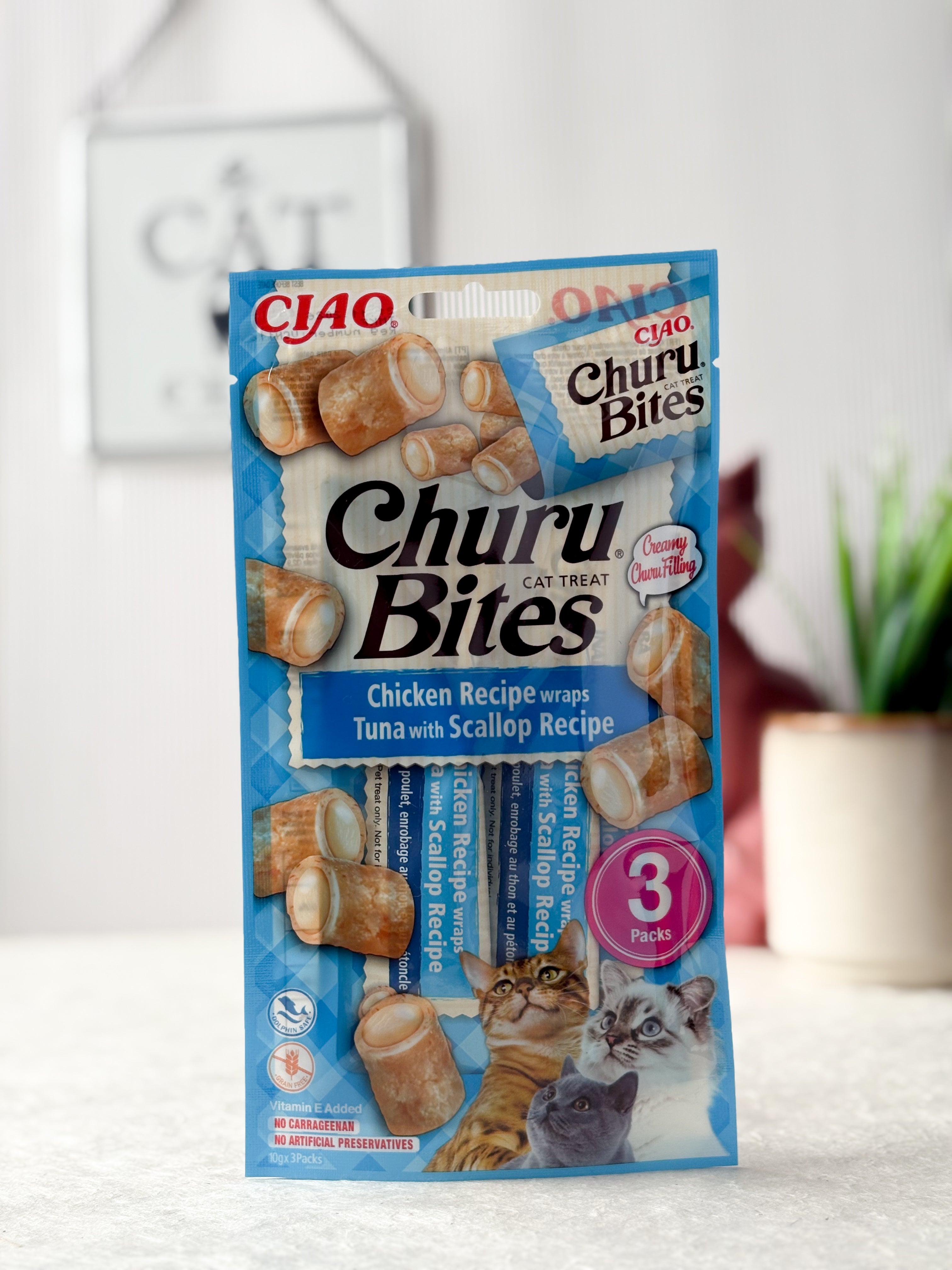 Friandises moelleuses chat - Churu bites