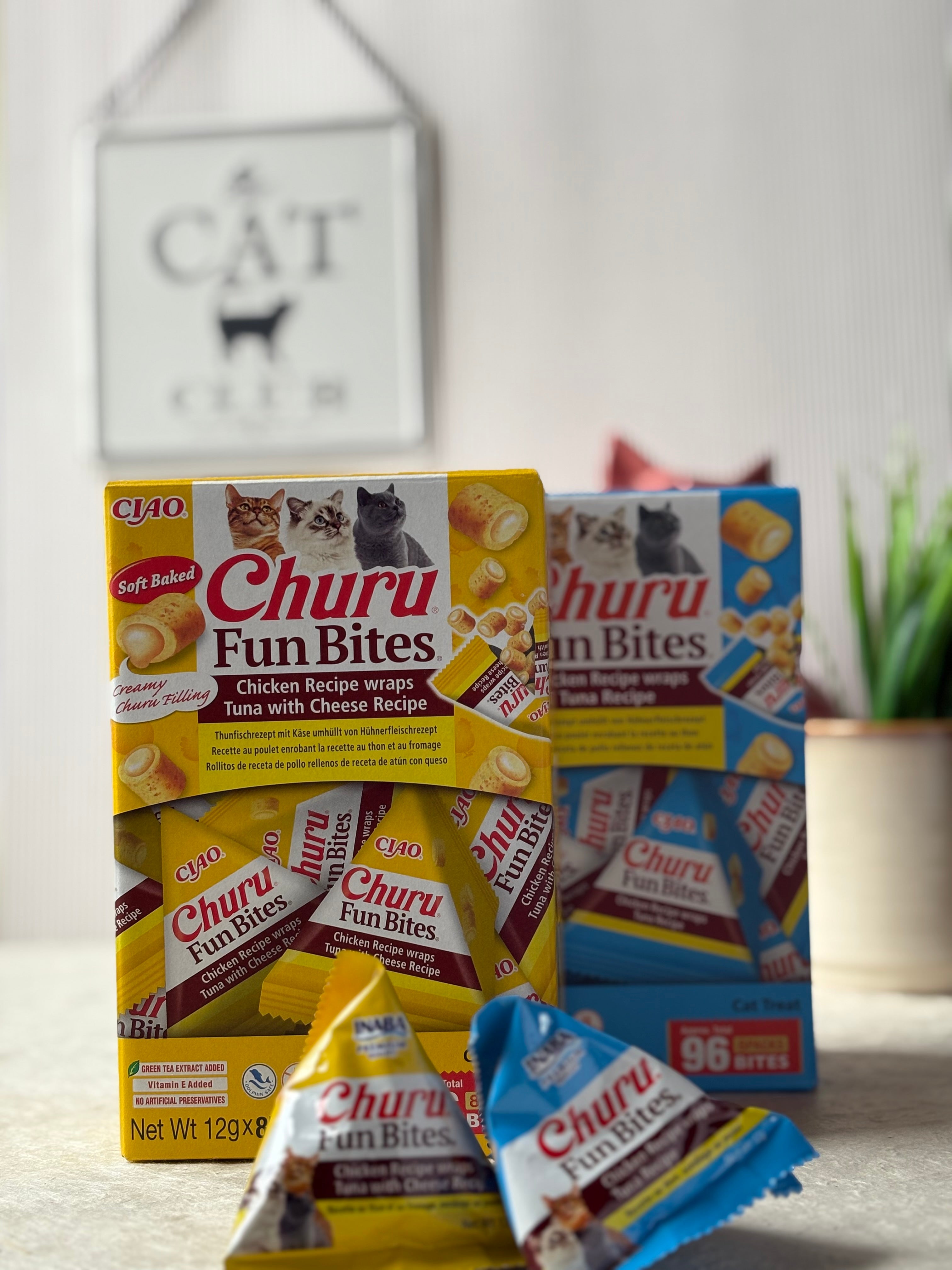 Friandises moelleuses chat - Fun bites Churu
