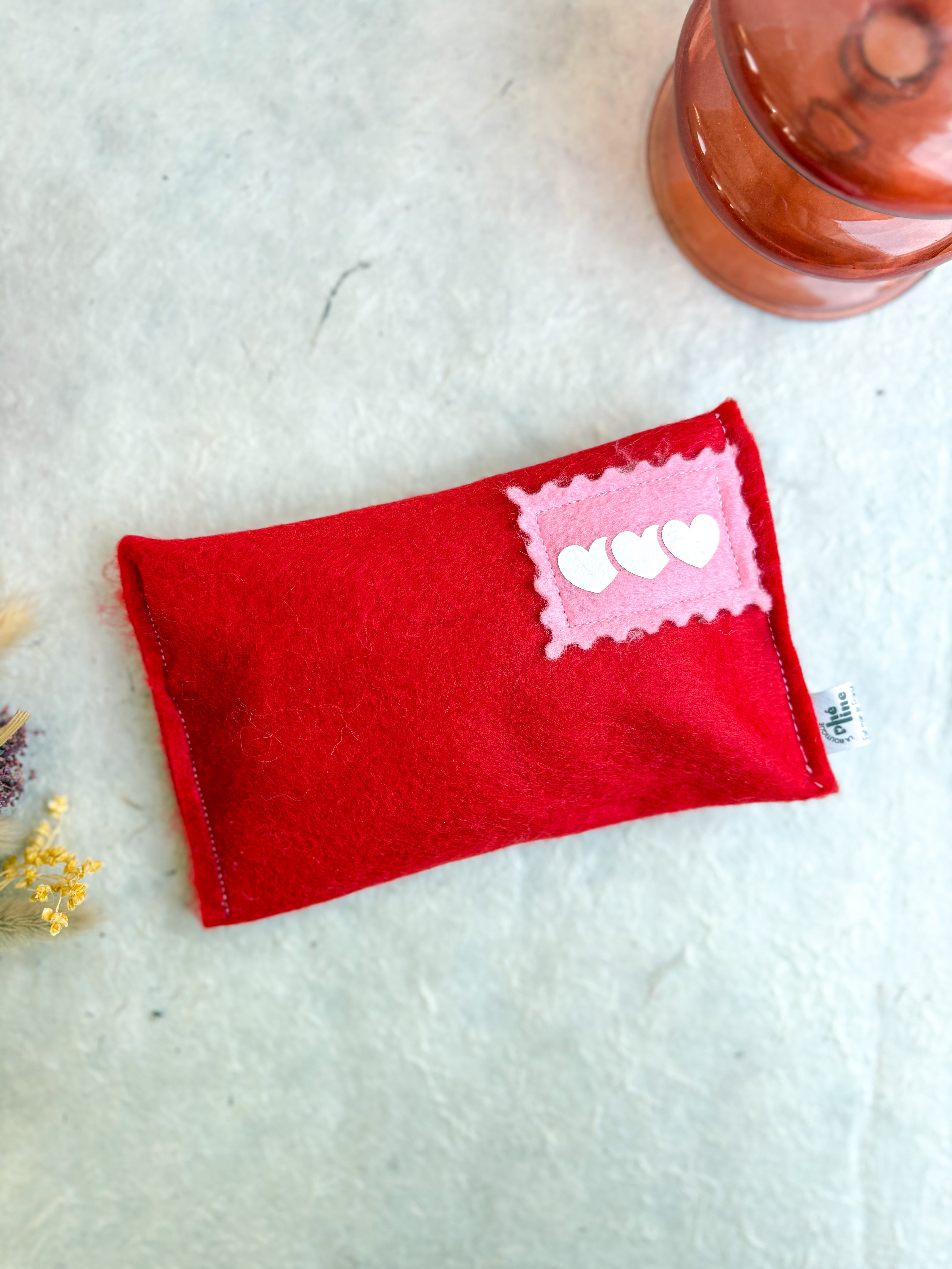 Jouet Saint valentin herbe à chat bio - Lettre d'amour