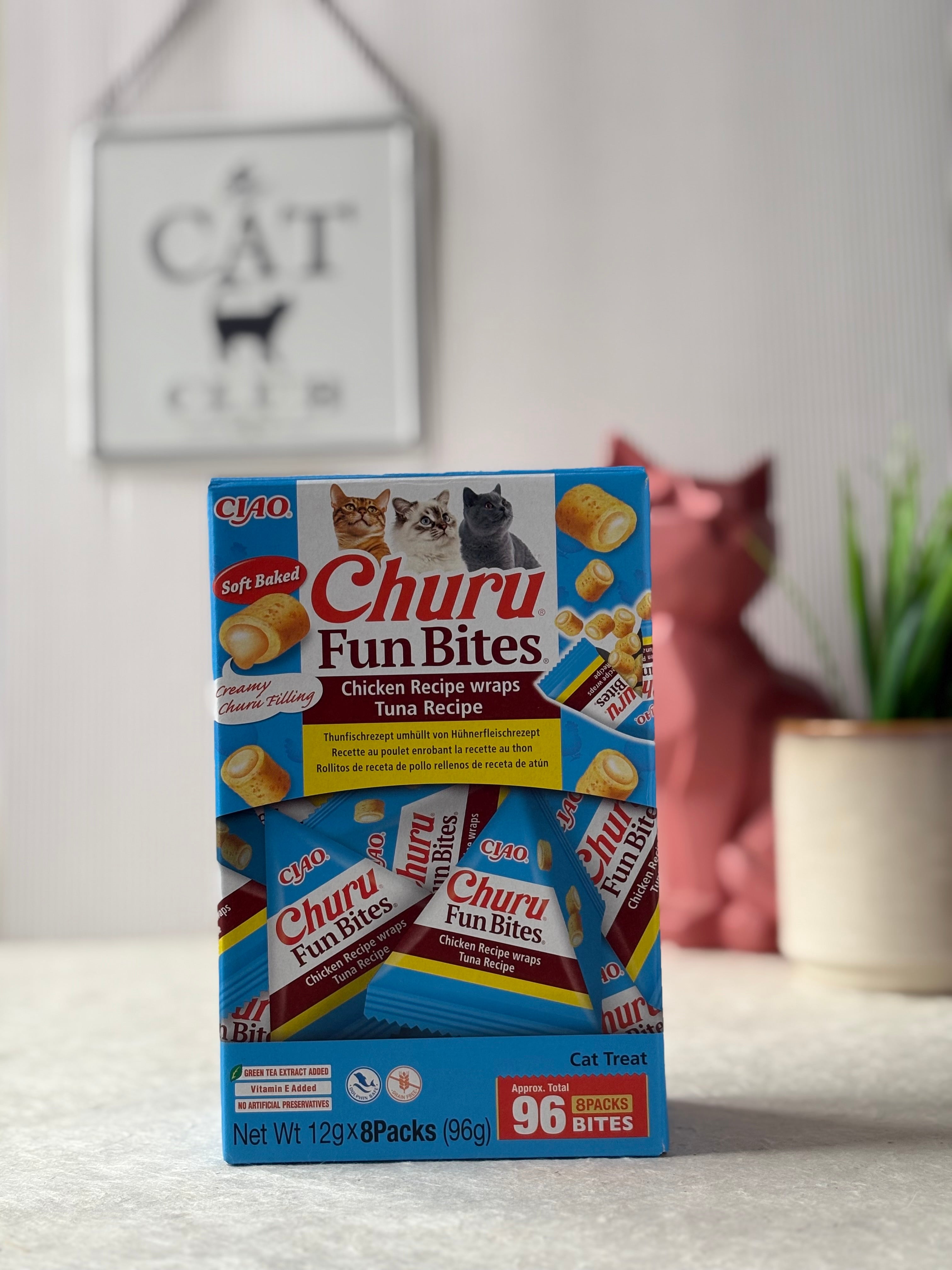 Friandises moelleuses chat - Fun bites Churu