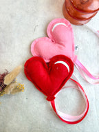 Jouet Saint valentin herbe à chat bio - Coeur ballon