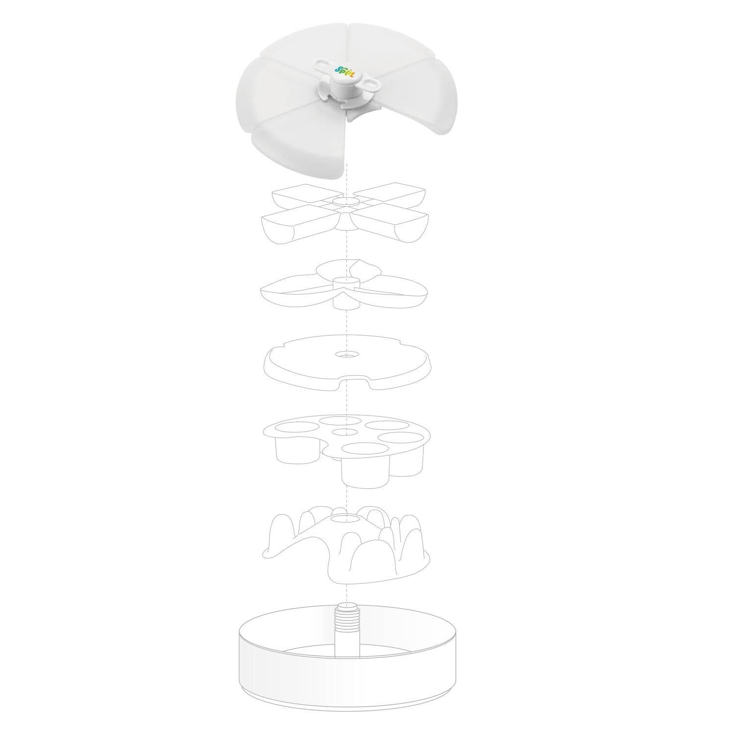 notice utilisation couvercle pour gamelle ludique spin pour chat anti glouton 